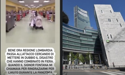 Regione Lombardia attacca Fedez sulle donazioni in ospedale in pandemia