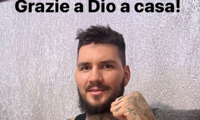Daniele Scardina dopo quasi un anno di ospedale finalmente a casa