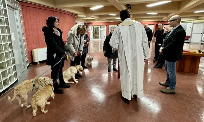 In occasione di Sant’Antonio Abate, gli amici a quattro zampe vengono benedetti in Comune