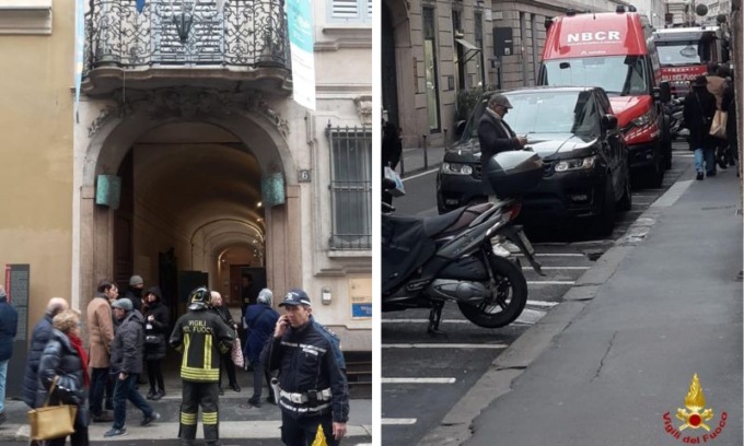 Fuga di gas al museo di “Costume e moda immagine” in centro a Milano: Vigili del fuoco sul posto