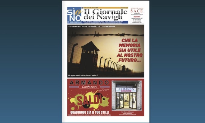 Ecco l’edizione cartacea de il Giornale dei Navigli online n.4 del 2024