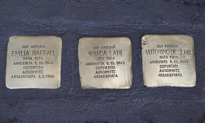 Giornata della Memoria a Milano: posate 14 nuove Pietre d’Inciampo per non dimenticare
