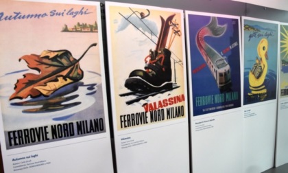 Nelle stazioni milanesi al via una mostra itinerante di manifesti pubblicitari di Carlo Dradi