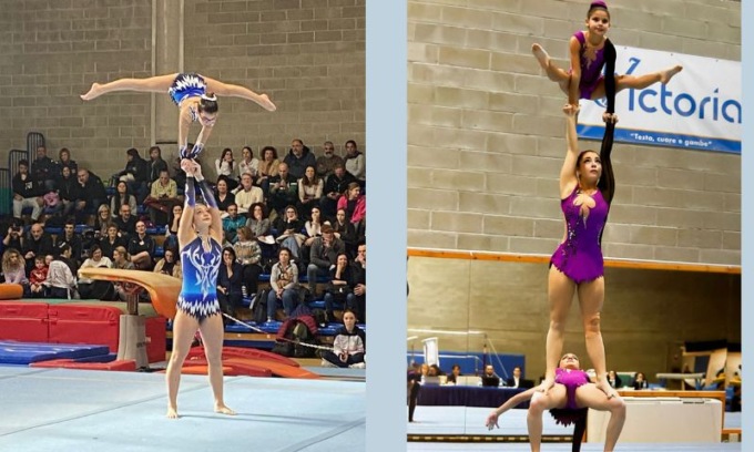 Ancora successi per la ginnastica di Corsico: 1 oro, 3 argenti e 1 bronzo alla prima prova del campionato Gold