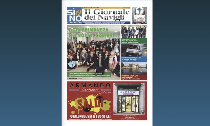 Ecco l’edizione cartacea de il Giornale dei Navigli online n.5 del 2024