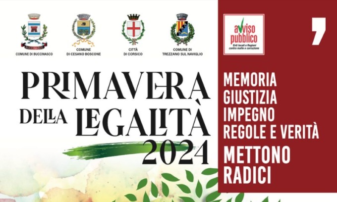 E’ primavera di legalità nei comuni del sudovest: al via mostre, letture, spettacoli, cene e marce contro le mafie