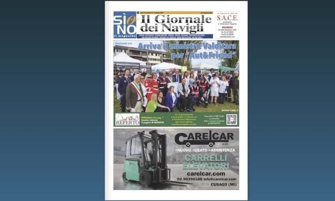 Ecco l’edizione cartacea de il Giornale dei Navigli online n.15 del 2024