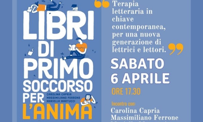 La rassegna trezzanese “Pomeriggio d’autore” chiude i battenti con la presentazione di “Libri di primo soccorso per l’anima”