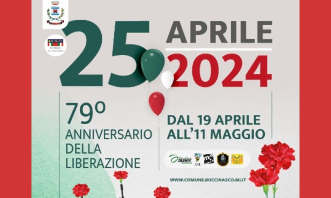 Tutto pronto a Buccinasco per la Festa della Liberazione: il calendario degli appuntamenti