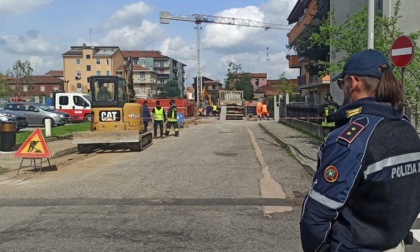 Cesano, forte odore di gas in via Monte Nero: lavori in corso per riparare il guasto