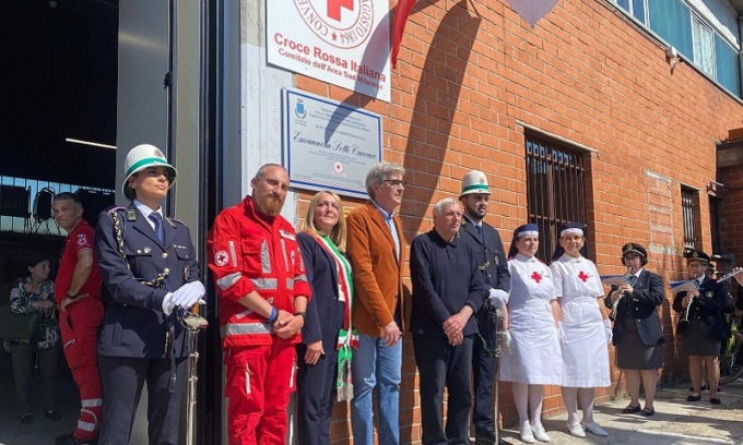 Inaugurato a Opera l’hub emergenze della Croce Rossa Italiana