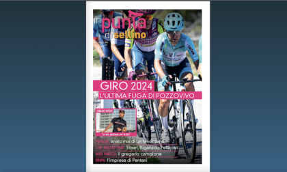 Con il Giro d'Italia arriva il nuovo numero "In punta di sellino"
