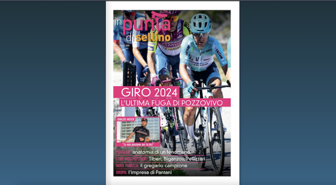 Con il Giro d’Italia arriva il nuovo numero “In punta di sellino”