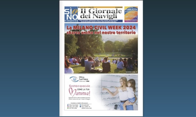 Ecco l’edizione cartacea de il Giornale dei Navigli online n.19 del 2024