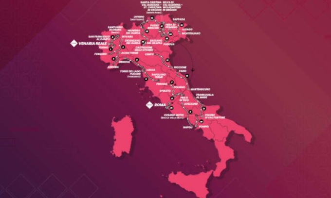 Giro d’Italia, accorciata la tappa Livigno-Santa Cristina