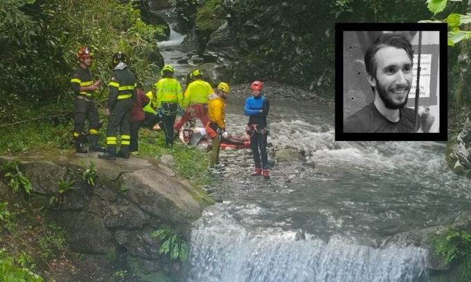 Tragedia nel lecchese: muore il 33enne di Corsico Alessandro Dall’Ò, stava facendo canyoning a Perledo