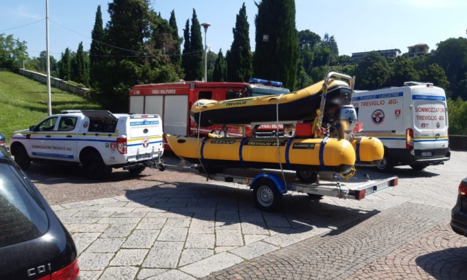 Operaio cade nel fiume Adda: ricerche in corso