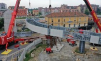 Al via l'installazione della passerella ciclopedonale che collegherà la zona del Lorenteggio alla nuova stazione M4 San Cristoforo
