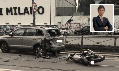 E' Paolo Neroni, avvocato di Gaggiano il motociclista morto nell'incidente in via Lodovico il Moro