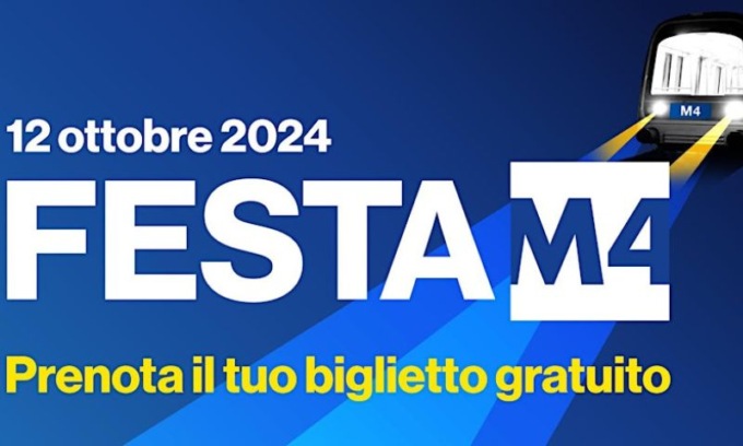 Milano in festa per l’apertura della linea M4
