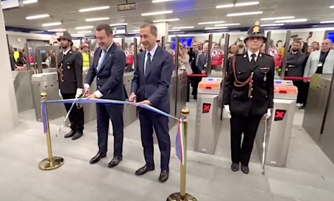 Inaugurata la Metro M4 a San Cristoforo: aperta l’intera linea