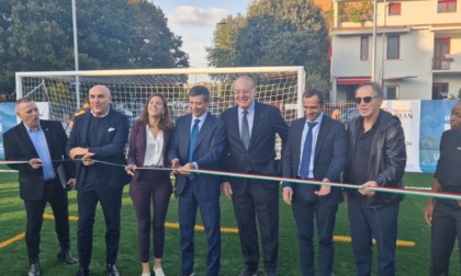 Il quartiere Baggio ha un nuovo campo sportivo