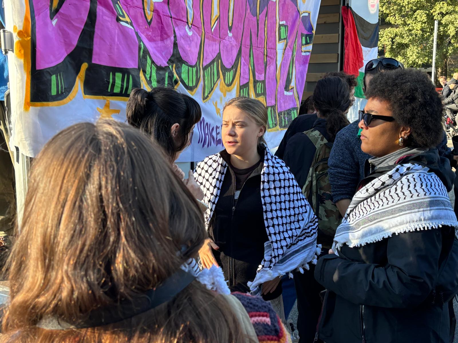 STUDENTI, ANCHE GRETA THUNBERG A MANIFESTAZIONE (FOTO 3)