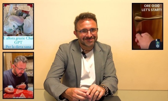 Al via l’esperimento sociale di Filippo Pinò: starà otto giorni chiuso in casa solo con l’Intelligenza Artificiale