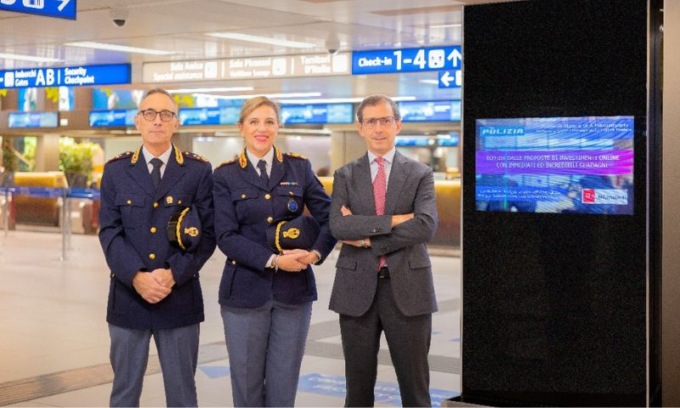 Negli aeroporti SEA arrivano dei video per tutelare gli utenti dalle truffe online