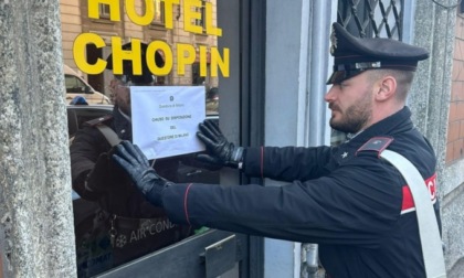 Milano, chiuso per dieci giorni l'Hotel Chopin