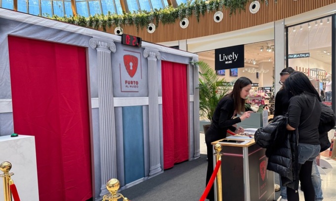 “Furto al Museo”, l’escape room da brividi al centro commerciale Fiordaliso