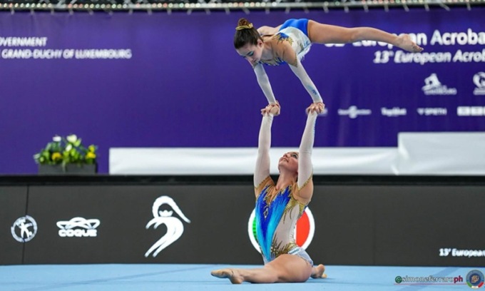 Le ginnaste del Nuovo Centro Sportivo Corsico brillano agli Europei di Ginnastica Acrobatica