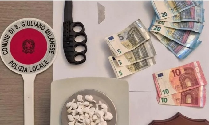 Operazione della Polizia Locale: arrestato un cittadino egiziano per spaccio