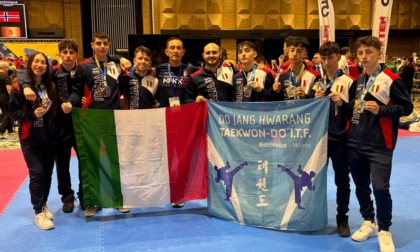 Buccinasco protagonista agli Europei di Taekwondo: tre ori per la Rising Hwarang