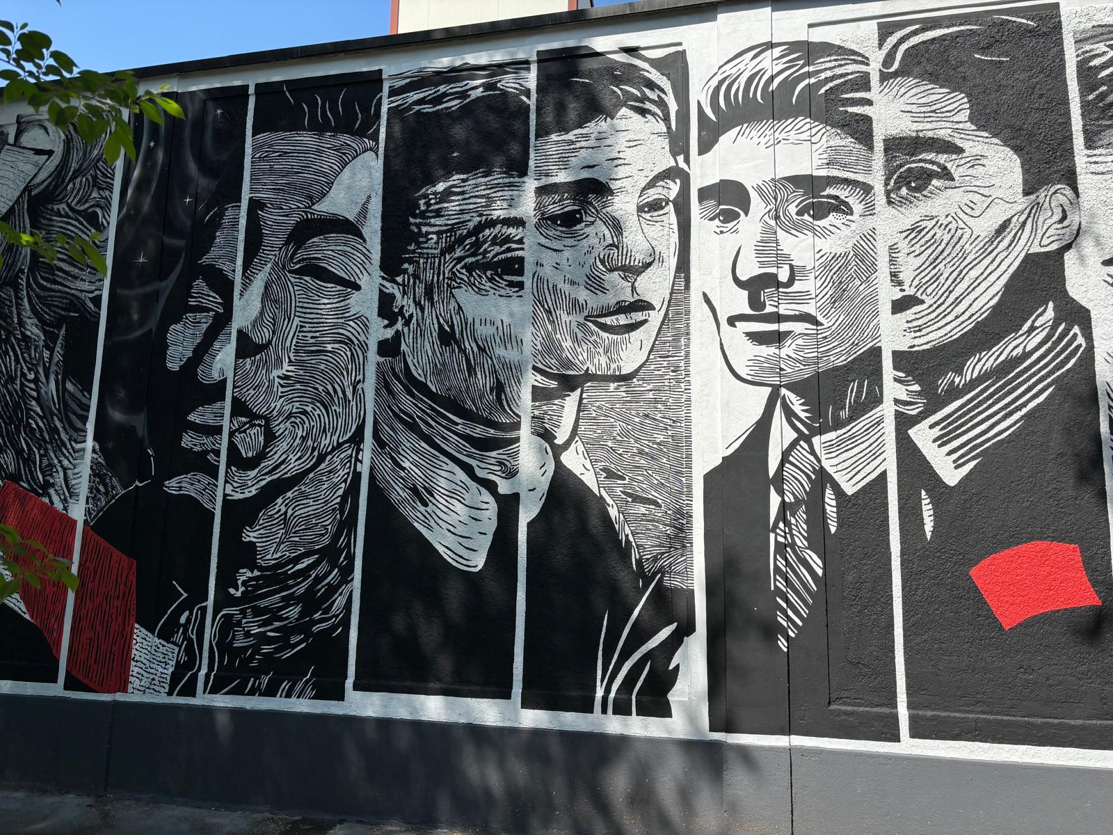 OTTANTESIMO LIBERAZIONE, INAUGURATO MURALE 'RAGAZZI VIA BOTTICELLI' (FOTO 2)