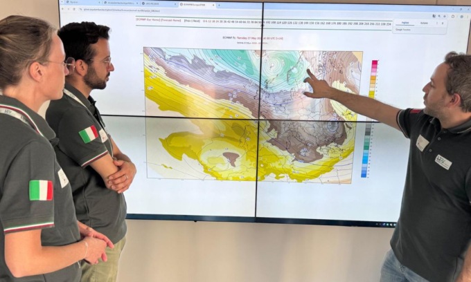 A Milano il cervello hi-tech che controlla il clima della Lombardia