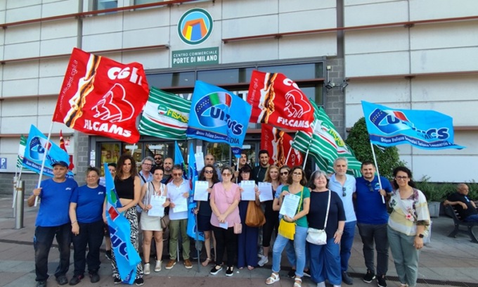 Centro commerciale “Porte di Milano”: il Comune al fianco dei lavoratori al presidio dei sindacati