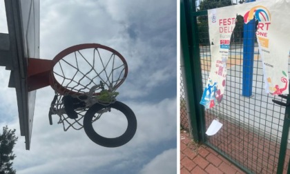 Vandalizzato il campo da basket di via Marsala prima del torneo della Festa dello Sport