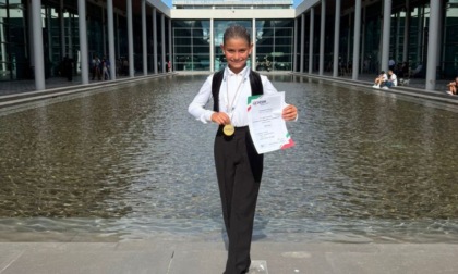Alex Dragan, 10 anni e una passione che brucia in pista: il piccolo talento di Cesano conquista il titolo italiano di danza sportiva