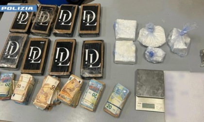 Milano, fermato pusher con oltre 10 kg di cocaina e 66mila euro
