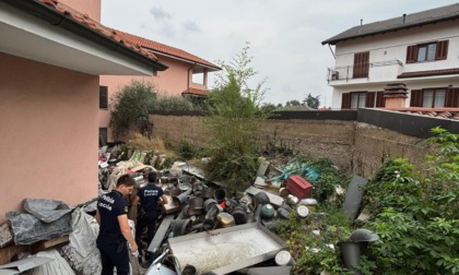 Cornaredo, scoperta maxi discarica abusiva in via Colombo