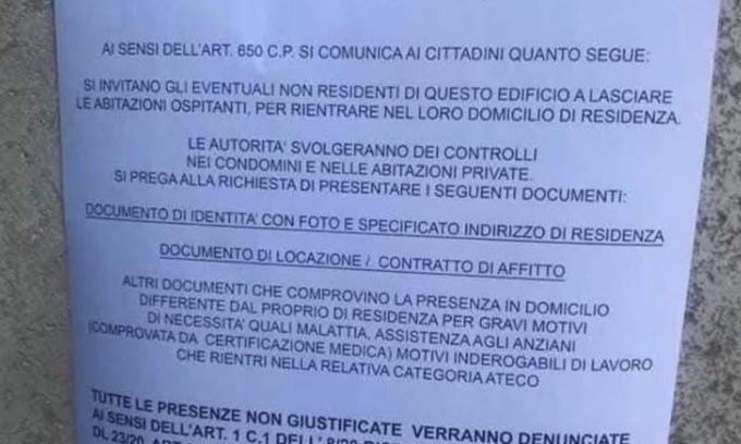 Attenzione ai falsi volantini del “Ministero dell’Interno”: possibile truffa