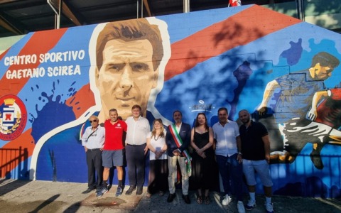 Inaugurato a Buccinasco il nuovo murale dedicato allo storico calciatore Gaetano Scirea