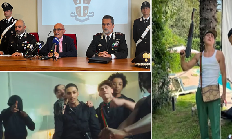 L’arresto di Baby Gang e il traffico di droga e la detenzione illegale di armi: in manette un’intera famiglia di spacciatori
