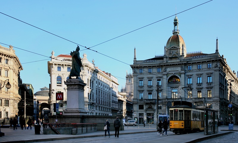 I tram tornano in piazza Cordusio a partire da oggi lunedì 15 settembre