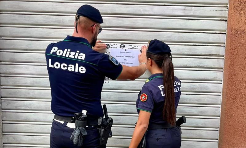 Sicurezza urbana: chiuso il Bar Manzoni a San Giuliano per legami con lo spaccio