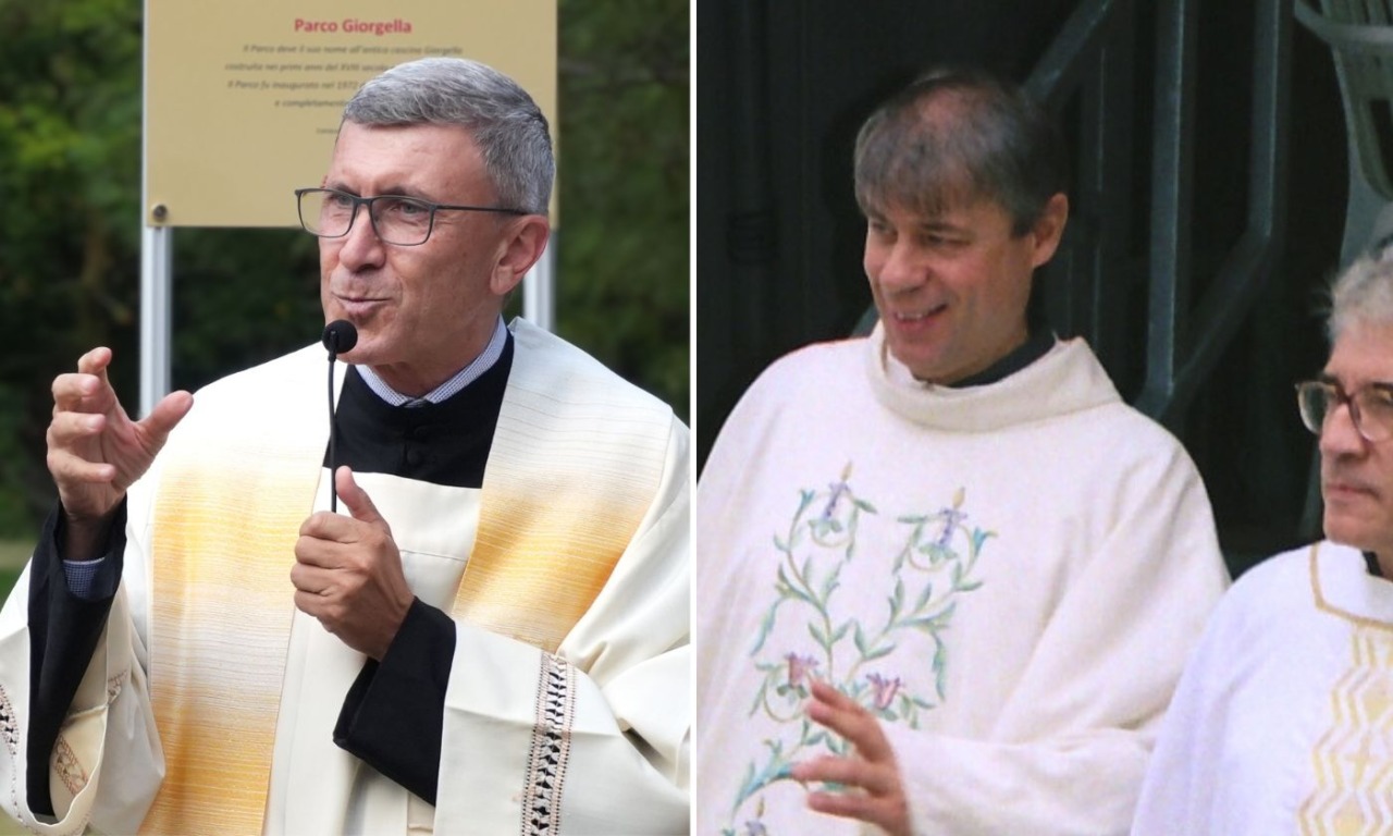 La città di Corsico dà il benvenuto a don Lorenzo nuovo parroco di Sant’Antonio e premia Mons. Maurizio Rolla