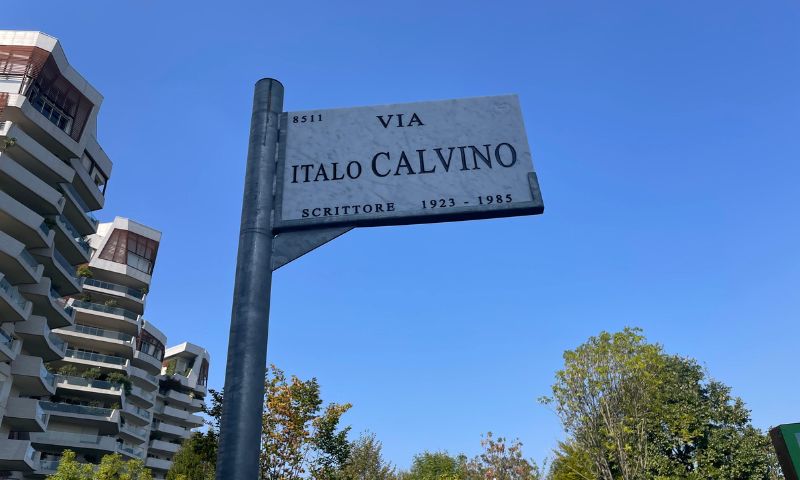 Italo Calvino rivive a CityLife: una strada per il maestro della leggerezza