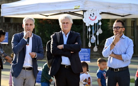 Cesano presenta il Progetto Spugna con la collaborazione dei più piccoli: “Il futuro dei nostri bimbi a prova di clima”
