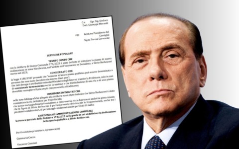 La petizione per rivedere la scelta di intitolare a Trezzano una piazza a Silvio Berlusconi